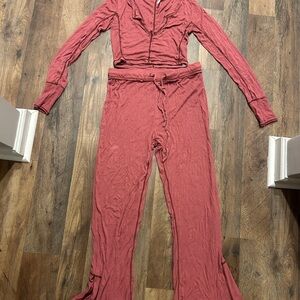 Free People Dusty Rose Jumpsuit